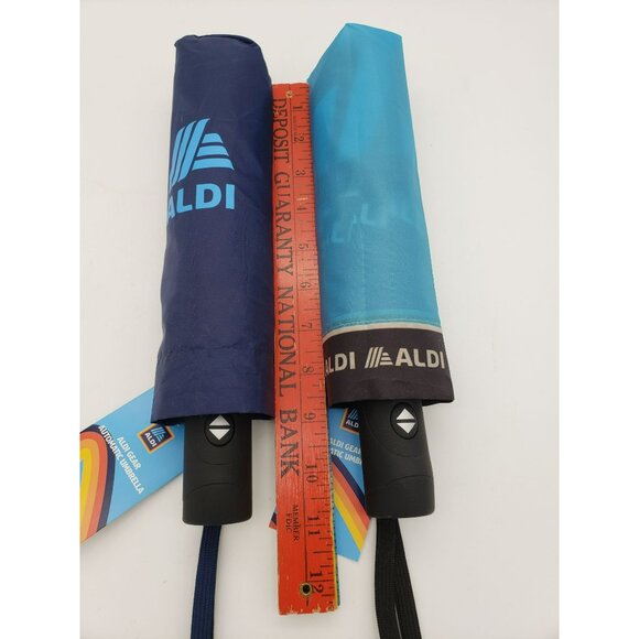 Aldi Gear Automatic Umbrella 2023, Multicolor Stripe, NWT, Merch Drip - Picture 6 of 10